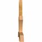 Ekena Millwork Davenport Rough Sawn Timber Gable Bracket, Western Red Cedar, 96"W x 48"H x 4"D x 6"F, 12/12 Pitch GBW096X48X0406DAV00RWR - alternate 2